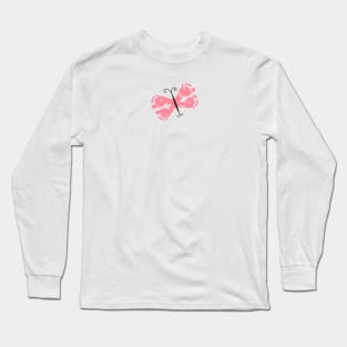 Baby footprints with butterfly Long Sleeve T-Shirt